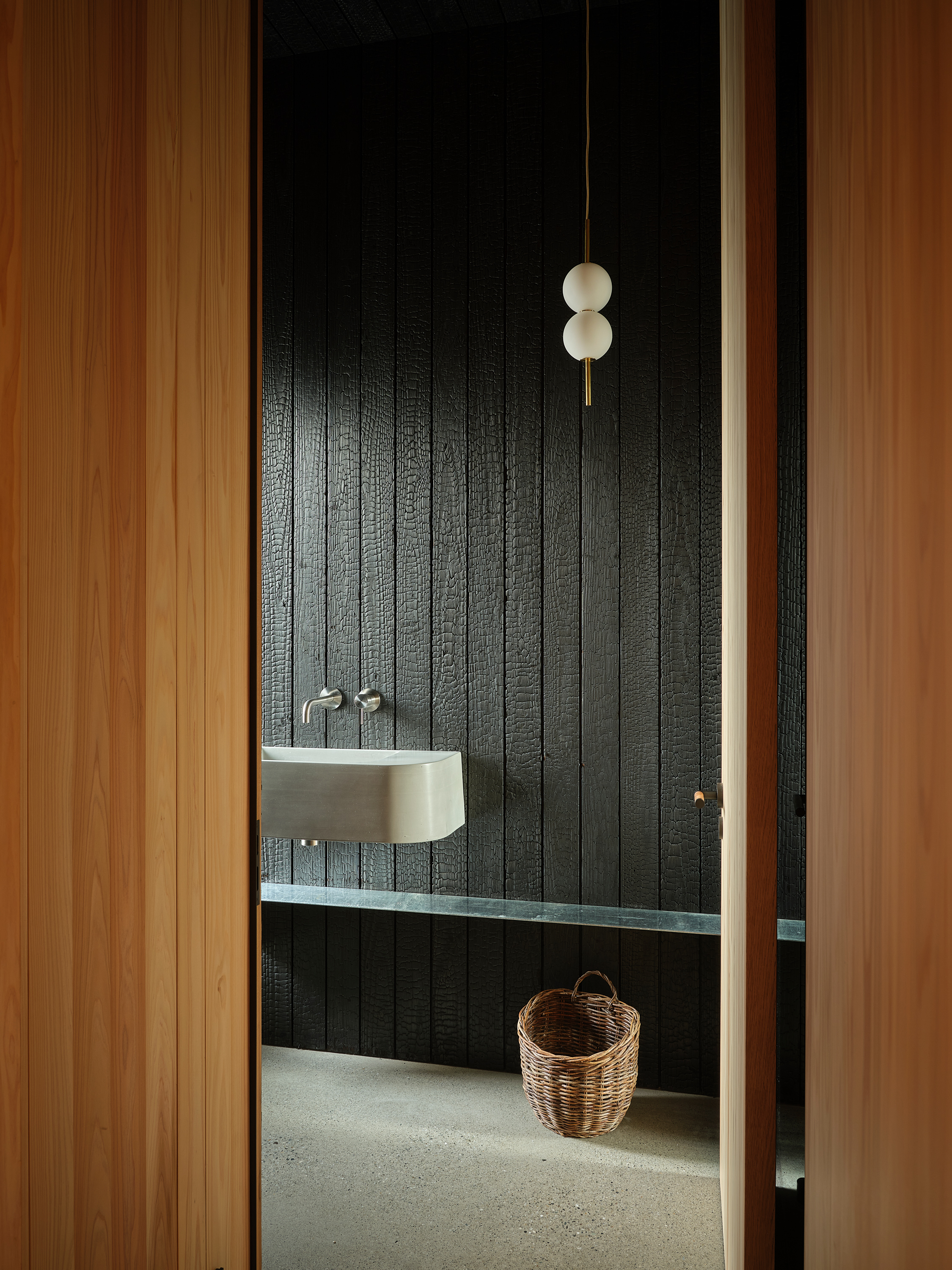 sugi interior panelling